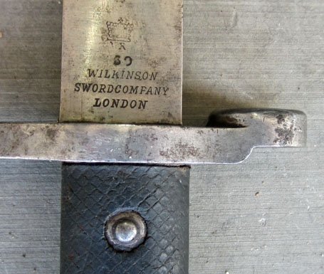 British Pattern 1887 Mk3 Sword Bayonet, Wilkinson Mfg — image 5
