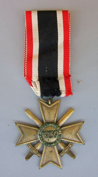 German WWII War Service Cross 2nd Class, Swords, — image 3