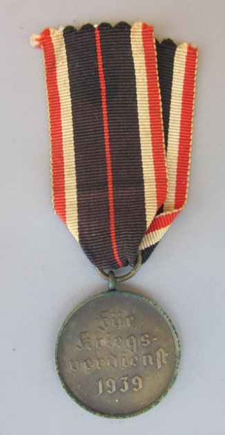 German WWI War Merit Medal & Ribbon, Early — image 3