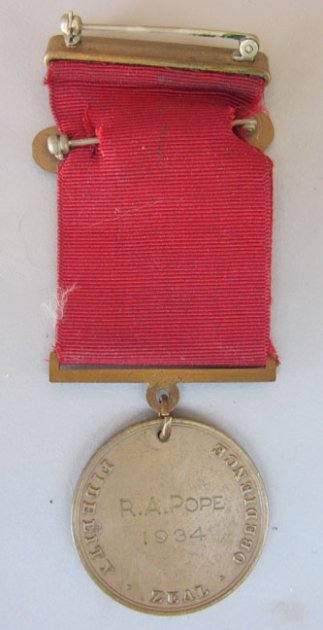 US WWII USN Good Conduct Medal, 1934 Reverse,1940 Clasp — image 3
