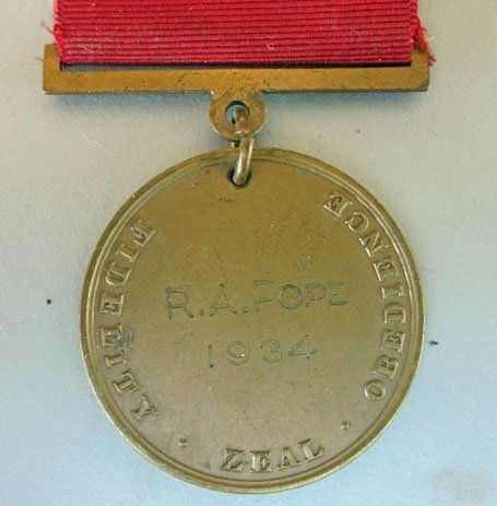US WWII USN Good Conduct Medal, 1934 Reverse,1940 Clasp — image 4