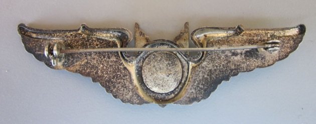 US WWII USAAF Aerial Gunner Wings, Sterling — image 3