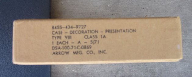 US Vietnam War Era USAF Distinguished Service Medal, Cased, Complete — image 5