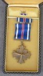 US WWII Distinguished Flying Cross, Slot Brooch, Cased, Complete