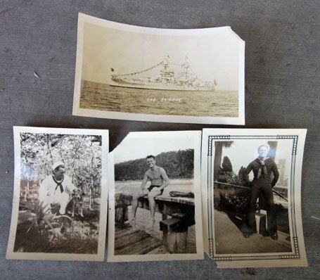 US Pre WWII USS Arizona Envelope & Photo Lot — image 6