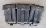German WWII 3-Pocket Rifle Ammunition Pouch