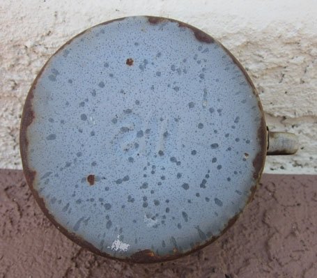 US Ca 1903 Gray-Blue Enamel Steel Cup — image 4