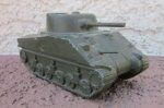 US WWII Metal Recognition Model, M4 Sherman