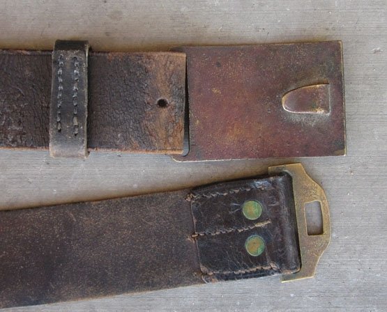 US Indian War Era M1874 Enlisted Belt & Buckle — image 4
