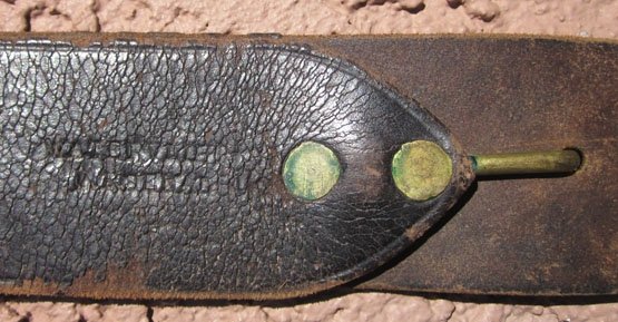 US Indian War Era M1874 Enlisted Belt & Buckle — image 5