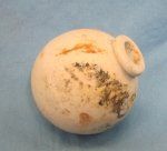Japanese WWII White Ceramic Grenade, INERT