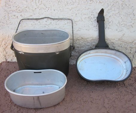 German WWII Aluminum Kochgeschirr, WWE 40 — image 4