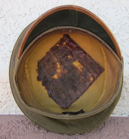 US WWI US Army Officer Service Hat, Size 7 — image 5