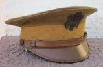 US WWI US Army Officer Service Hat, Size 7