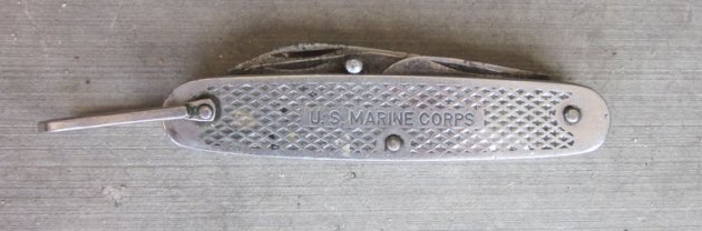 US USMC All Steel Pocket Knife, — image 2