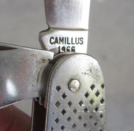 US Vietnam War Army Pocket Knife, Camillus 1966 — image 4