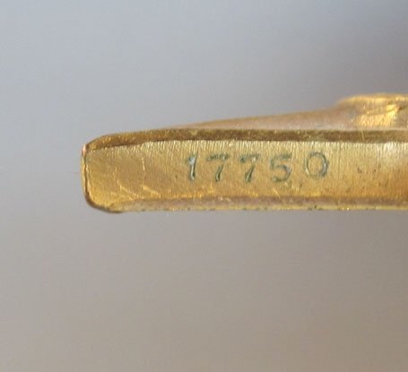 US Pre WWII Numbered Silver Star, Bailey, Banks & Biddle — image 5