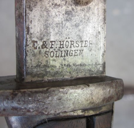 German WWI S98/05 Bayonet, Butcher Knife Blade — image 4