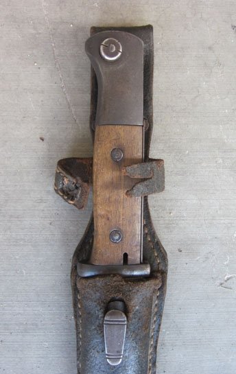 German WWII S84/98 Bayonet, Mismatch, Partial Frog — image 2