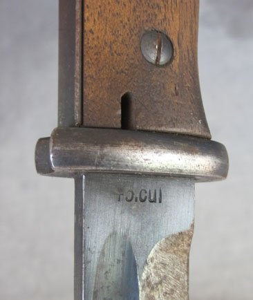 German WWII S84/98 Bayonet, Mismatch, Partial Frog — image 4