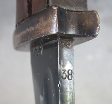 German WWII S84/98 Durkop 1938, No Scabbard — image 5