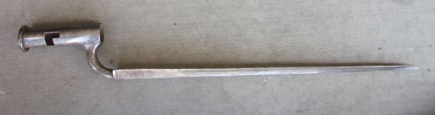 British 18th Century Land Pattern Socket Bayonet, Unit Marked — image 3