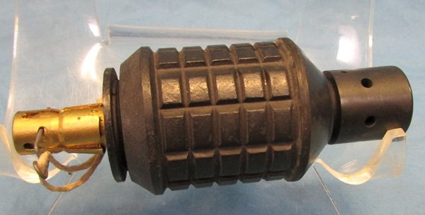  Japanese WWII Replica Type 91 Grenade, Cast Resin, INERT — image 2