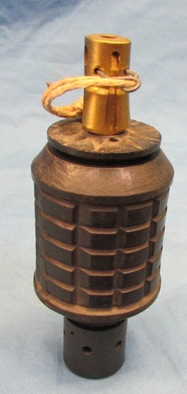  Japanese WWII Replica Type 91 Grenade, Cast Resin, INERT — image 3