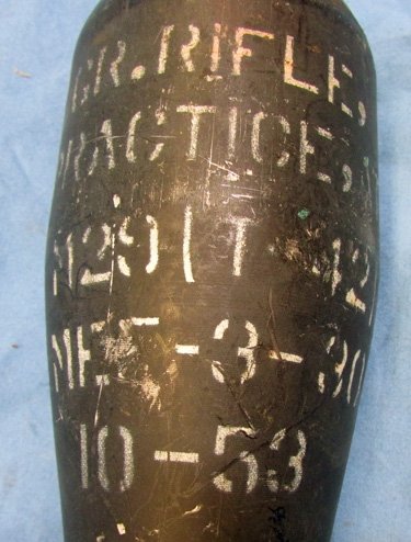  US Korean War Era M29 Practice Rifle Grenade, INERT — image 3