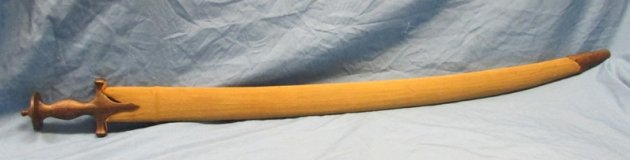  India Late 19th Century Tulwar Sword & Scabbard — image 3