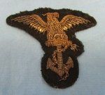 US Civil War Navy Petty Officers Bullion Sleeve Insignia