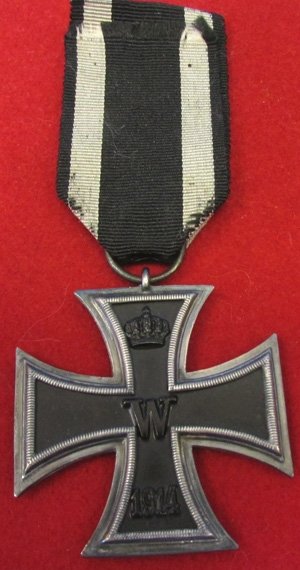  German WWI Iron Cross 2nd Class, Ring Marked 'Z' — image 3