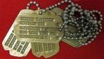 US WWII, 2 Pair, NOK Dog Tags, Same NY Soldier
