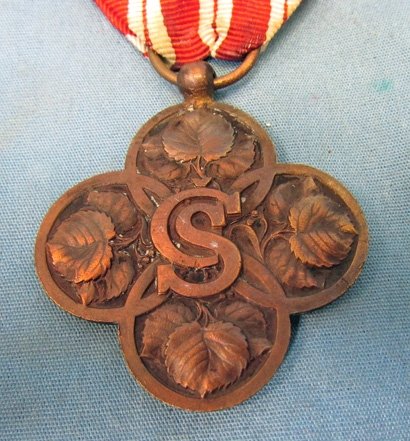  Czech WWI, War Cross & Ribbon — image 3