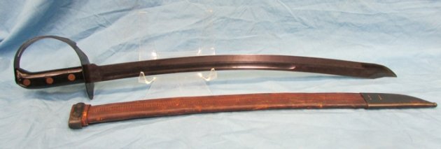  Dutch WWII 'Klewang' Pattern Navy Cutlass — image 5