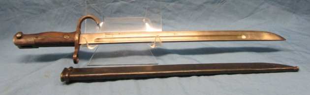  Japanese WWII Type 30 Training Bayonet, Interesting Markings — image 5