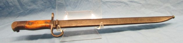  Japanese WWII Type 30 Training Bayonet Hooked Guard — image 2