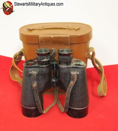  Canadian WWII 7x50 Binoculars & Case, 1944 — image 4