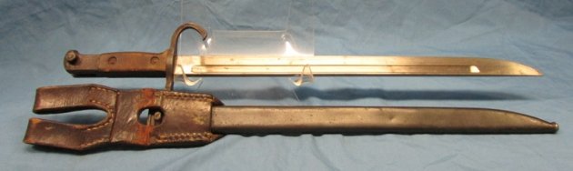  Japanese WWII Type 30 Bayonet & Frog, Kokura Mfg — image 4