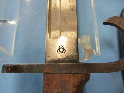  Japanese WWII Type 30 Bayonet & Frog, Kokura Mfg — image 5