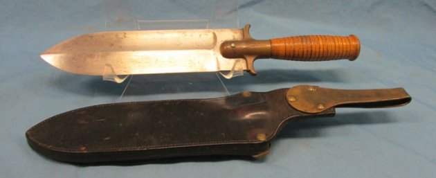  US M1880 Army Hunting Knife & Scabbard, Springfield Arsenal — image 4