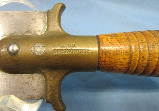  US M1880 Army Hunting Knife & Scabbard, Springfield Arsenal — image 5