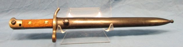  Finnish, WWII M28-35 Bayonet & Scabbard — image 2