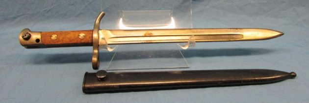  Finnish, WWII M28-35 Bayonet & Scabbard — image 3