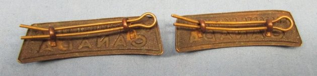  Canada, WWI, Seaforth Highlanders Shoulder Titles, Bronze — image 3