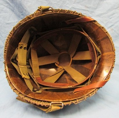  US WWII-Korean War, M1Steel Helmet, Liner, Net, Complete — image 4