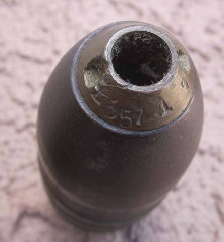 French WWI .37mm Projectile & Case, DEWAT. ON HOLD — image 5