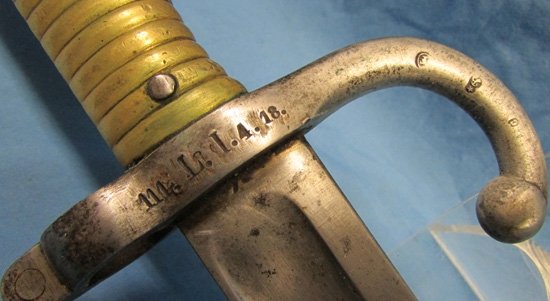  French Franco-Prussian War Era M1866 Chassepot Bayonet St Etienne 1867, German Re-Issue — image 5