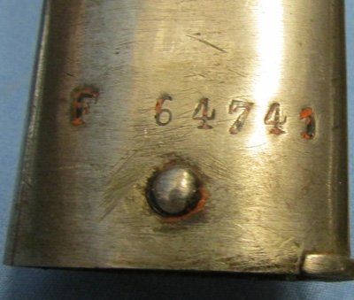  French Franco-Prussian War Era M1866 Chassepot Bayonet St Etienne 1867, German Re-Issue — image 7