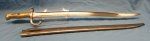 French Franco-Prussian War Era M1866 Chassepot Bayonet St Etienne 1867, …